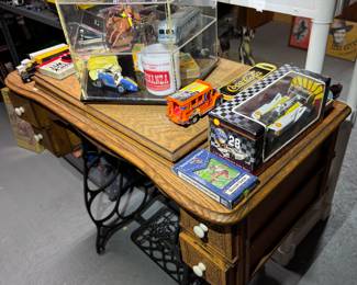 Basement room down the stairs to the left