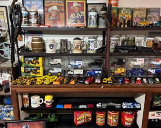 Basement room down the stairs to the left