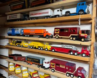 Basement room down the stairs to the left