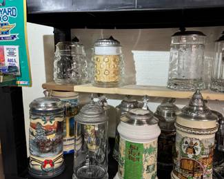 Basement room down the stairs to the left