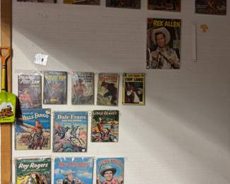 Basement room down the stairs to the left