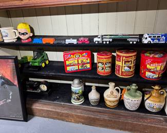 Basement room down the stairs to the left