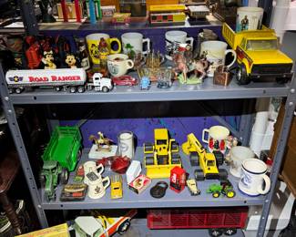 Basement room down the stairs to the left