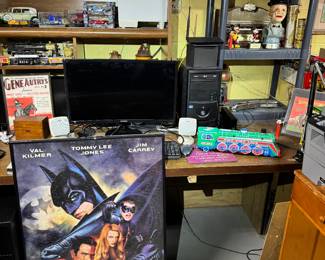 Basement room down the stairs to the left