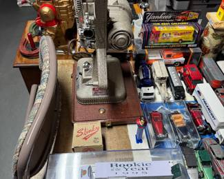 Basement room down the stairs to the left