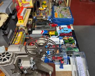 Basement room down the stairs to the left