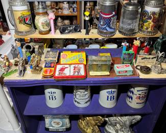 Basement room down the stairs to the left