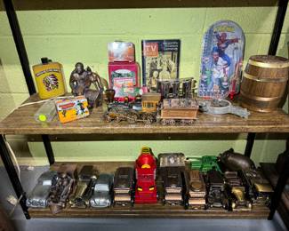 Basement room down the stairs to the left