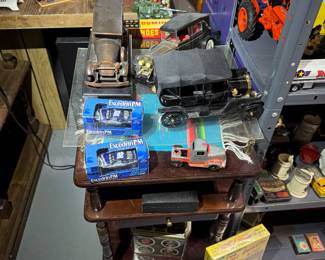 Basement room down the stairs to the left