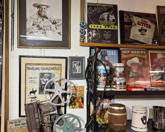 Basement room down the stairs to the left