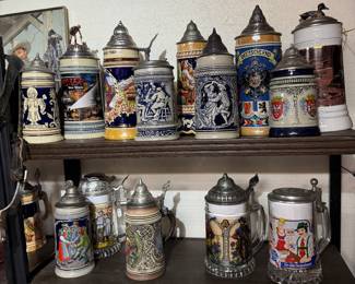 Basement room down the stairs to the left