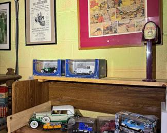 Basement room down the stairs to the left