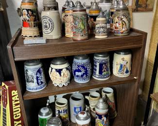 Basement room down the stairs to the left