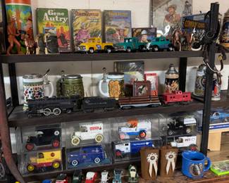 Basement room down the stairs to the left