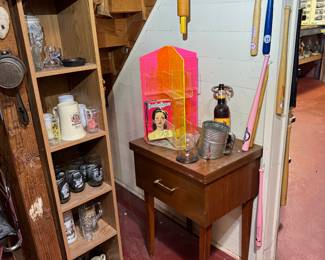 under basement stairs