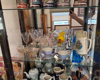 main floor bedroom. straight down hallway