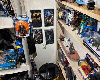 Basement room down the stairs to the left