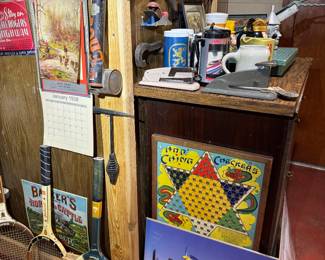 basement tool/workshop room