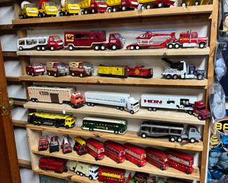 Basement room down the stairs to the left