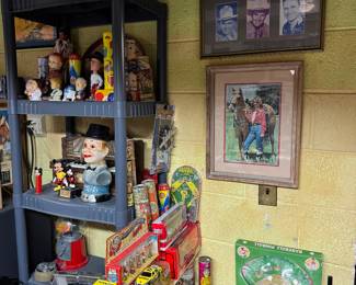 Basement room down the stairs to the left