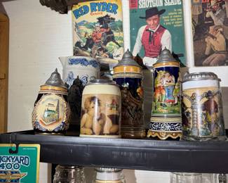 Basement room down the stairs to the left