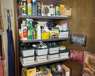 basement tool/workshop room