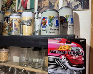 Basement room down the stairs to the left