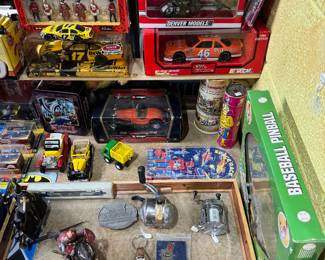 Basement room down the stairs to the left