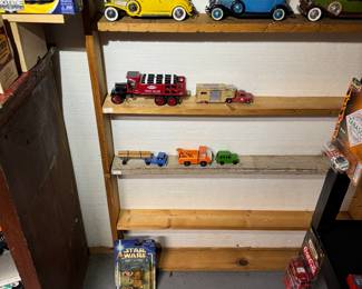 Basement room down the stairs to the left