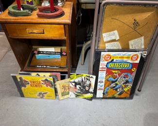 Basement room down the stairs to the left