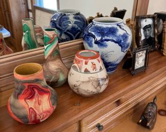 main floor bedroom. straight down hallway