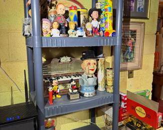 Basement room down the stairs to the left