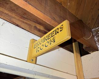 basement above hallway under stairs
