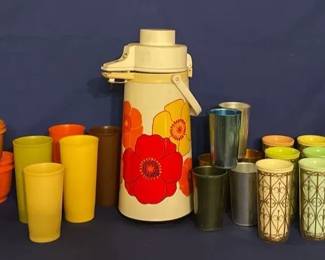 Vtg Tupperware, King Thermos More 