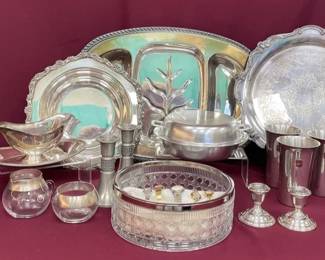 Vtg Pewter Silver Weighted Treasures, W Womens Watches 