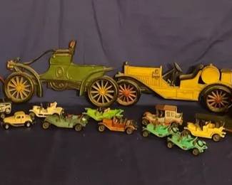 Vtg Sexton Metal Car Wall Art, Misato Hummer Matchbox Cars