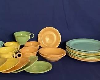 Vtg Hostess Dinnerware Set