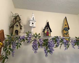 decorative bird houses