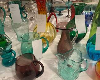 Blenko glass collection