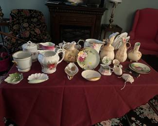 antique porcelean pieces