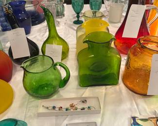 Blenko glass collection