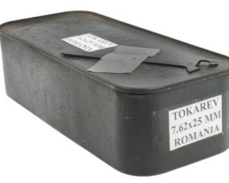 Tokarev 7.62x25 Ammo in Can