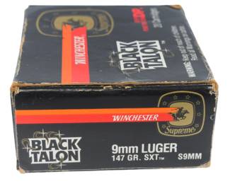 Black Talon 9mm Ammo