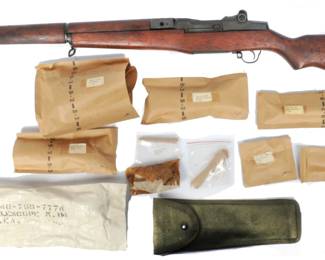 US Springfield M1D Garand Sniper Rifle Unissued