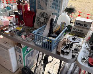 Fans, various tools/hardware