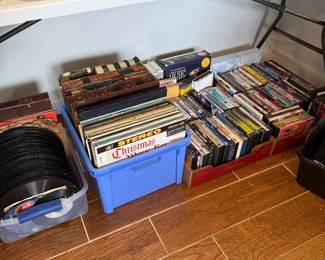 Records, albums, dvd’s