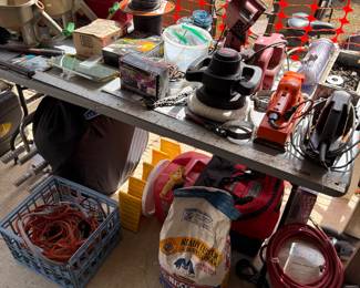 Various tools/equipment 