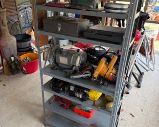 Shelf and tools
