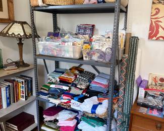 Fabric, sewing accessories 