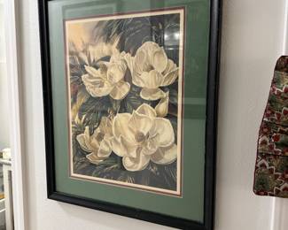 Magnolia wall art